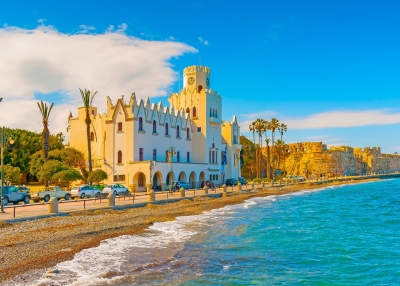 Altes Rathaus am Strand der Insel Kos (imagIN photography / stock.adobe.com)  lizenziertes Stockfoto 
Informazioni sulla licenza disponibili sotto 'Prova delle fonti di immagine'